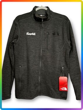 The North Face Skyline Fleece Jacket MENS S Gray Full Zip Campbell's Soup NWT